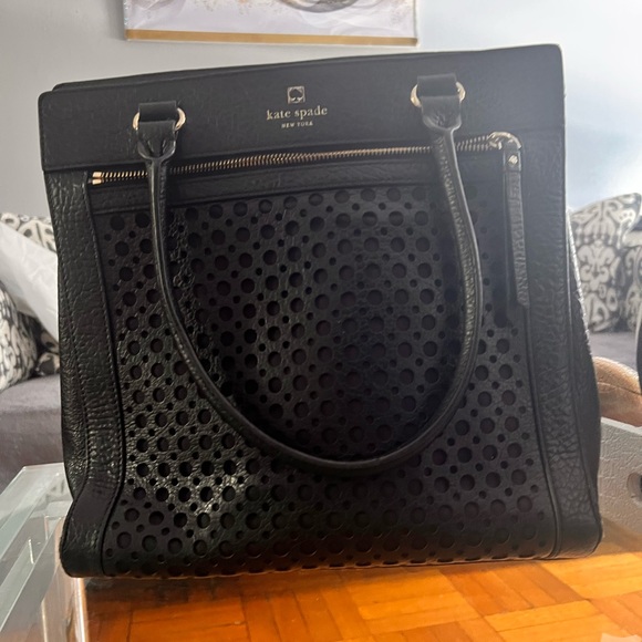 KATE SPADE "Lynne" Perri Lane Bubbles Leather - Picture 3 of 8